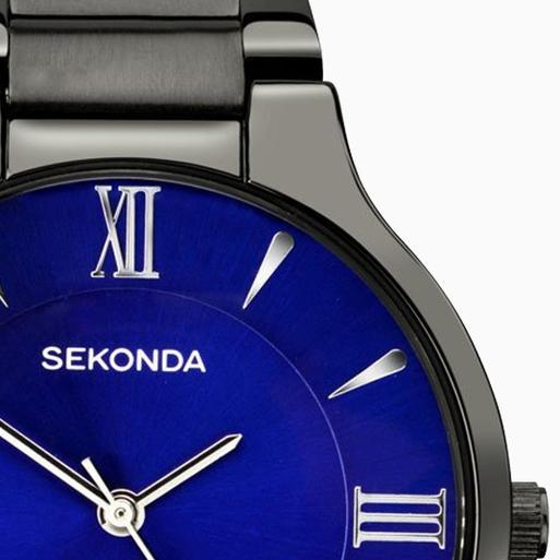 Sekonda gunmetal gents hotsell watch